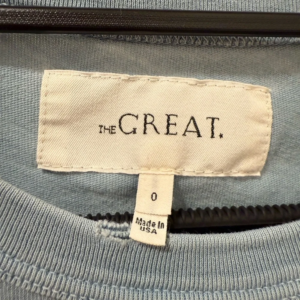 The Great Blue Boxy Crew T-shirt - Picture 3 of 4